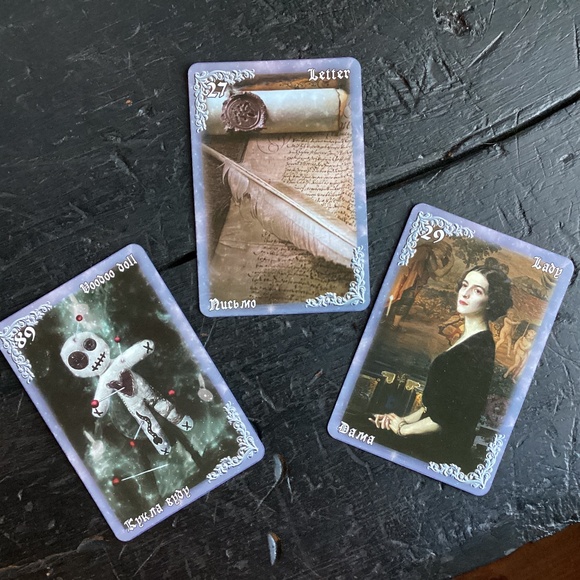 Lenormand BREATH of the NIGHT Mystical ORACLE 103 cards deck c.2015 Ltd Edition - Picture 1 of 7